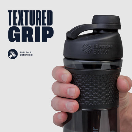 BlenderBottle Sportmixer | Protein Shaker cup | Diet Shaker | Water Bottle | with BlenderBall | 590ml - plum