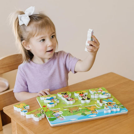 Mickey Mouse Clubhouse Wooden Chunky Puzzle