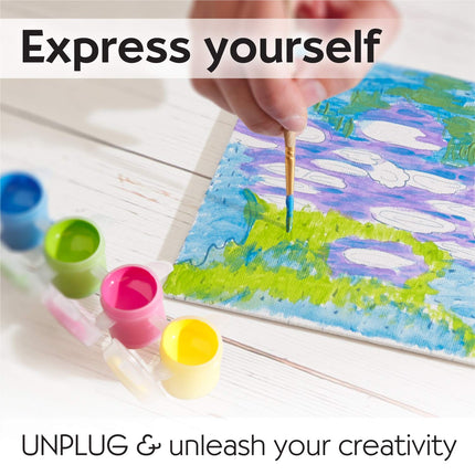 Faber-Castell Museum Series Paint by Numbers - Claude Monet Water Lilies - Number Painting for Kids and Adult Beginners