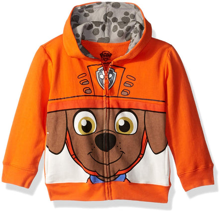 Paw Patrol Toddler Boy's Zuma Costume Zip-up Hoodi