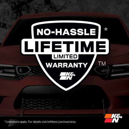 K&N Engine Air Filter: High Performance, Premium, Washable, Replacement Filter: Compatible with 2015-2019 Mazda/Fiat L4 (MX-5 Miata, Mx-5, MX-5 IV, Roadster, 124 Spider), 33-5040