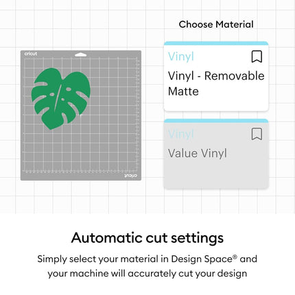 Cricut Value Removable Adhesive Vinyl, 30.5 cm x 3 m, Black, Ideal for Personalised Decals, Labels & DIY Crafts, Removes Without Residue for All Cricut Cutting Machines