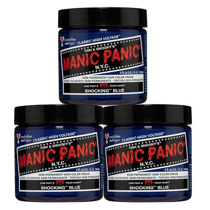 MANIC PANIC Classic Shocking Blue Semi Permanent H