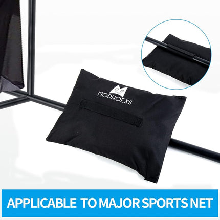 MOPHOEXII 8Pcs Sports Net Sandbags,All Sport Sandbags for Baseball Nets, Soccer Goals, Golf Nets, Football Nets, Hockey Nets,Weighted Anchor Bags