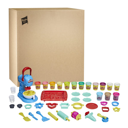 Play-Doh Kitchen Creations Ultimate Cookie Baking Playset for Children 3 Years and Up with 15 Modelling Compound Pots, Non-Toxic - Amazon Exclusive