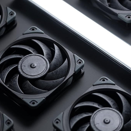 Noctua NF-A12x25 PWM chromax.black.swap, High-Performance Quiet Fan 120mm