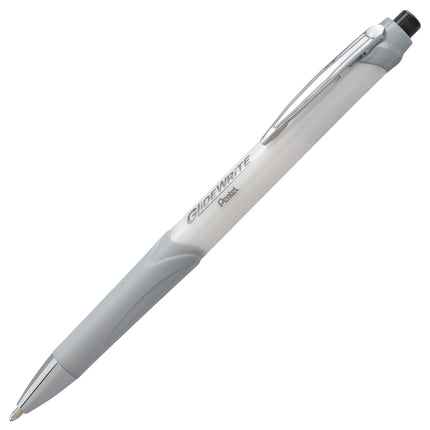 Bolígrafo Pentel Glidewrite Signature, (1.0mm) Mediano, Barril Blanco, Tinta Negra, Paquete de 3 (BX930WBP3A)