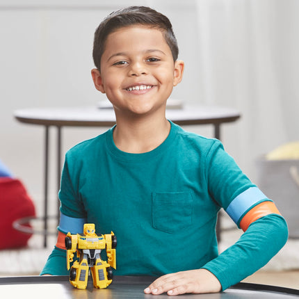 TRANSFORMERS Playskool Heroes Rescue Bots Academy Classic Heroes Team Bumblebee Converting Toy, 4.5-Inch Action Figure, Kids Ages 3 and Up