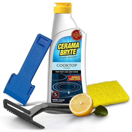 Cerama Bryte Combo Kit POW-R Grip, Scraper, Pad & 