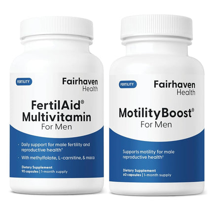 FertilAid for Men and MotilityBoost Combo, Prenata