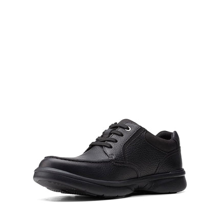 Clarks Mens Bradley Vibe, Black Tumbled, 14 Wide