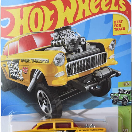 '55 Chevy Bel Air Gasser, HW Gassers 1/5 [Yellow] 