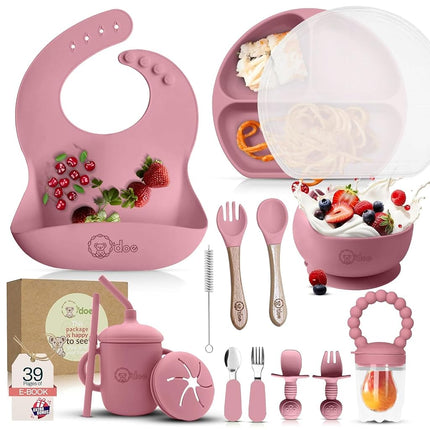 O'doe™ 17-Piece BPA-Free Silicone Baby Feeding Set