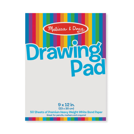 Melissa & Doug Drawing Pad (9 x 12 inches) with 50