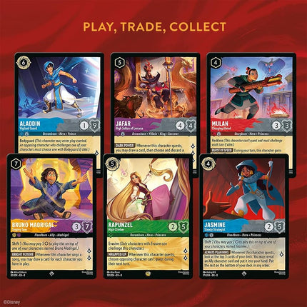 Ravensburger Disney Lorcana Trading Card Game - Quest Set - Set 8 Palace Heist - Gift Set for Adults & Kids Age 8 Years Up - Collectable TCG