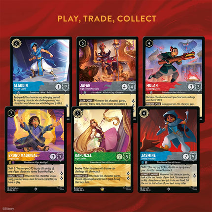 Ravensburger Disney Lorcana Juego de Cartas Coleccionables - Conjunto de Misiones - Set 8 Robo en el Palacio - Set de Regalo para Adultos y Niños a Partir de 8 Años - TCG Coleccionable