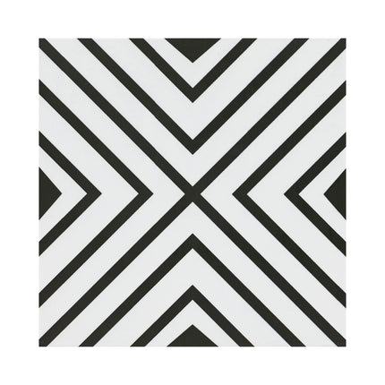 MSI Modena 8 in. x 8 in. Encaustic Matte Porcelain Floor Tile and Wall Tile for Bathroom, Kitchen Backsplash, Accent Wall Tile, and Shower Wall Tile