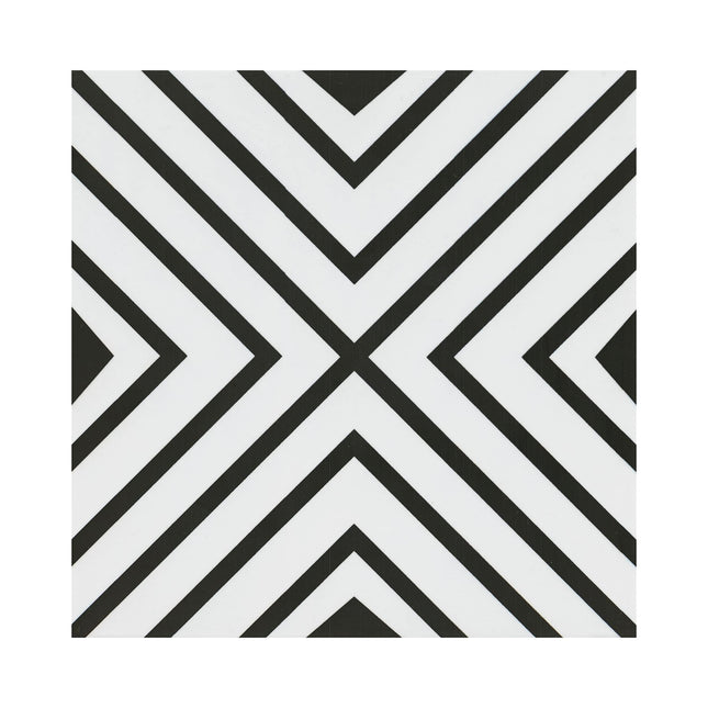 MSI Modena 8 in. x 8 in. Encaustic Matte Porcelain Floor Tile and Wall Tile for Bathroom, Kitchen Backsplash, Accent Wall Tile, and Shower Wall Tile