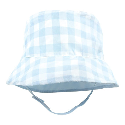 Chapeau de soleil pour bébé fille Hudson Baby, motif écossais avec animaux, 12-24 mois
