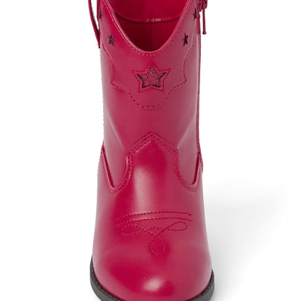 Botas vaqueras Western de Gymboree para niña y niña pequeña, rojas, 3 Big Kid