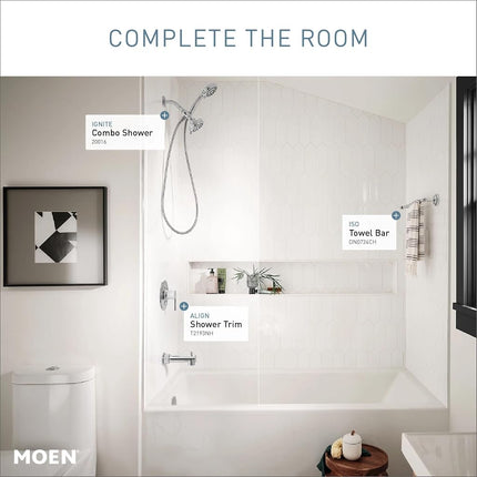 Moen DN0724CH 24-Inch Inspirations Towel Bar (Chrome)