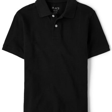 The Children's Place Boys' Uniform Short Sleeve Pi