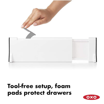 Oxo Expandable Dresser Drawer Divider, Pack of 2