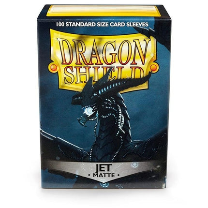 Dragon Shield 5 Packs Matte Jet Standard Size 100 ct Card Sleeves Value Bundle!