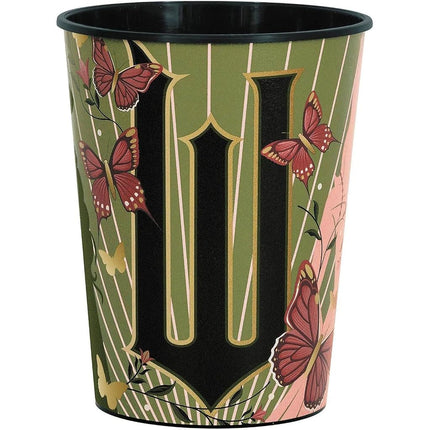 Wicked Party Reusable Plastic Favor Tumbler - 16 oz. (1 Pc.) - Durable & Washable Cup, Bold Halloween Print - Perfect for Trick-or-Treat Stations, Class Parties & Boo-Bash Favors