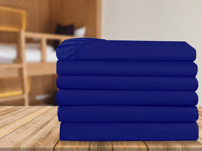 Elegant Comfort 6-Pack Fitted Bottom Sheets 1500 T