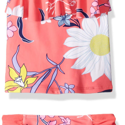Kanu Surf Girls' Charlotte Flounce Tankini Beach S