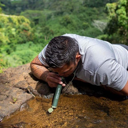 LifeStraw Personal Water Purifier One Size Green