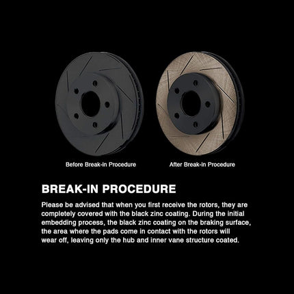 Kit de frenos delanteros y rotores Hart Brakes |Pastillas de freno delanteras| Rotores y pastillas de freno| Pastillas y rotores de freno cerámicos |apto para BMW 1600, 1602, 2002, 1600-2, 1600ti de 1967-1969