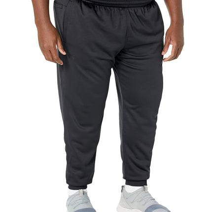 Under Armour Men's Armourfleece Jogger, (001) Black / / Black, Large Tall