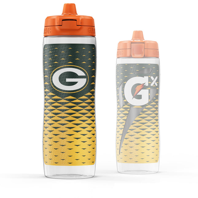 Gatorade Gx NFL Non-Slip Squeeze Bottles, 30 fl oz