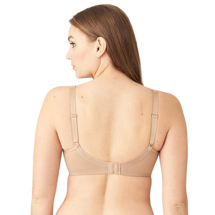Wacoal Women's PLUME Plain Seamless Everyday Bra, Beige (Moka), 34DD (Manufacturer Size: 90E)