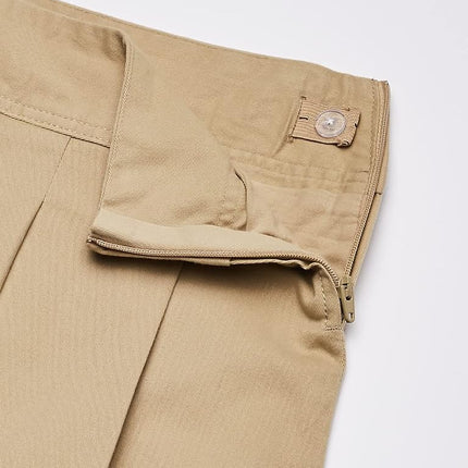 The Children's Place Girls' Pleated Skort 2-Pack, Sandy 2 Pack, 14 Slim