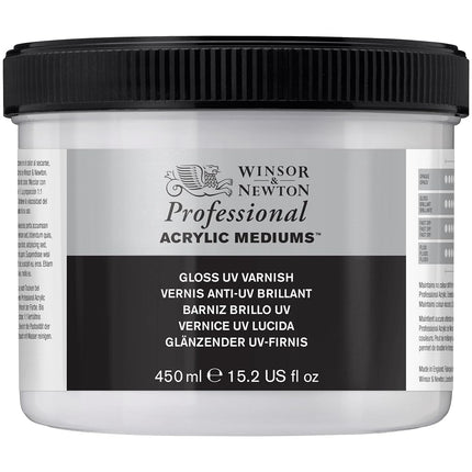Winsor & Newton WN Acrylic Gloss Varnish(+UV), ACF