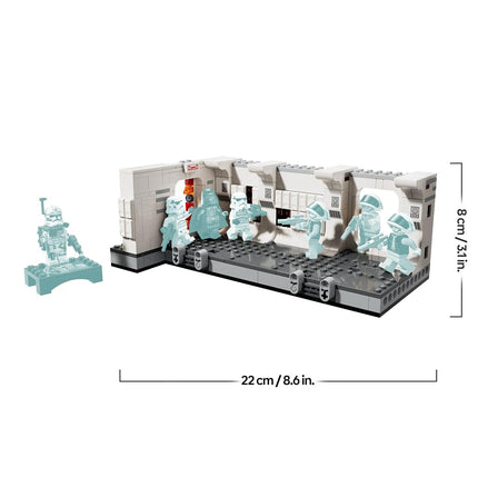 LEGO Star Wars Boarding the Tantive IV - Interactive Building Toy with Door Blast Function, plus 7 Minifigures incl. Darth Vader and ARC Trooper Fives - Gift for 8+ Year Old Boys & Fans 75387
