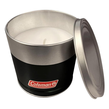 Coleman Outdoor Citronella Candle, Decorative Tin Bucket Candle for Patio, Backyard, Camping, and Outdoor Use, Up to 25 Hours Burn Time, 11oz