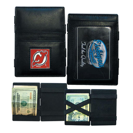 Siskiyou Sports HJL50 NHL New Jersey Devils Leather Jacob's Ladder Wallet