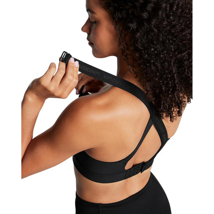 Under Armour Womens Infinity High Impact Sports Bra, (002) Black / / Black, X-Large D-DD, (002) Black / / Black, (X-Large) D/DD