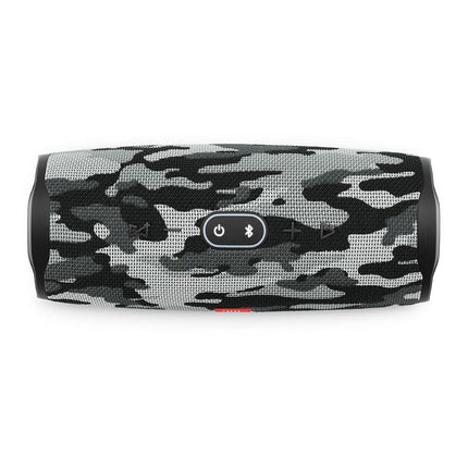 JBL Charge 4 Portable Bluetooth Speaker (Black/White Camouflage)