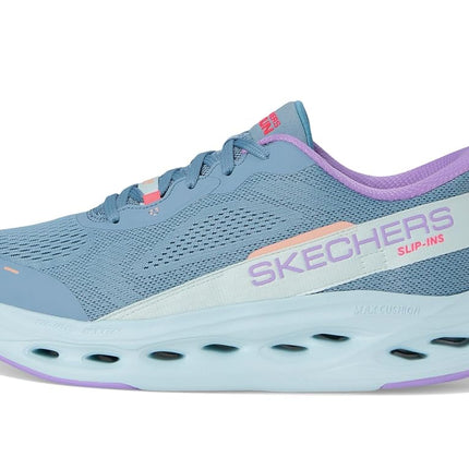 Skechers Women's MAX Cushioning Glide-Step Caledonia Trainers Slate 6