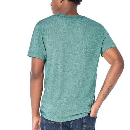 Lucky Brand Men's Venice Burnout V-Neck Tee Shirt T, June Bug, Large