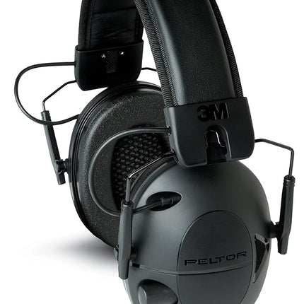 3M Safety TAC100-OTH Black Peltor Sport Tactical 100 Electronic Hearing Protector, Ear Protection, NRR 22 Db, Ideal for Shooting and Hunting