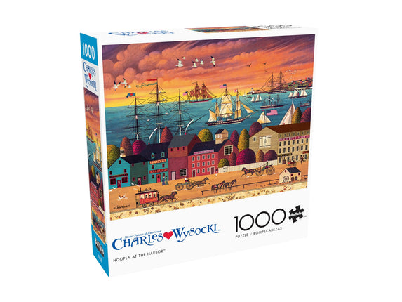Buffalo Games - Charles Wysocki - Hoopla at The Ha