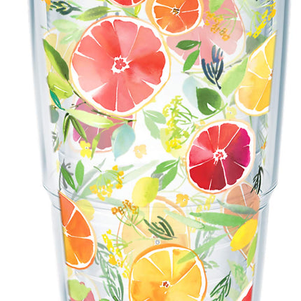 Tervis Yao Cheng Citrus Made in USA Double Walled 