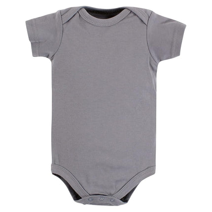 Hudson Baby Baby Cotton Bodysuits, Brown Bear, Preemie