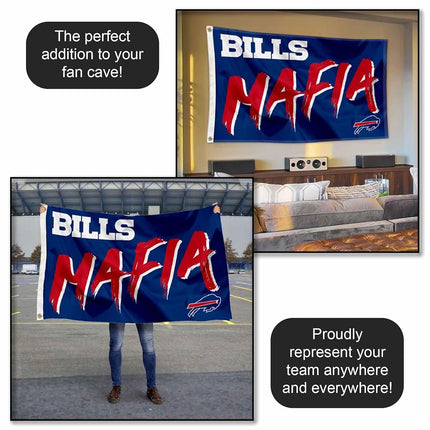 Drapeau bannière WinCraft Buffalo Bills Bills Mafia